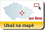 Bílé Karpaty na mapě