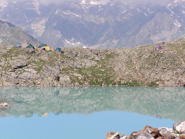 Moréna a Dolomitové jezero, Kavkaz