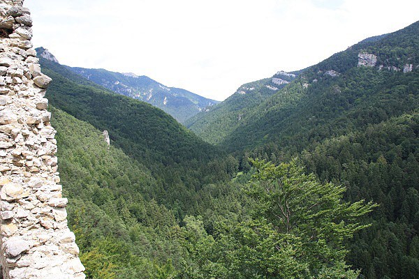 Výhled do Gaderské doliny