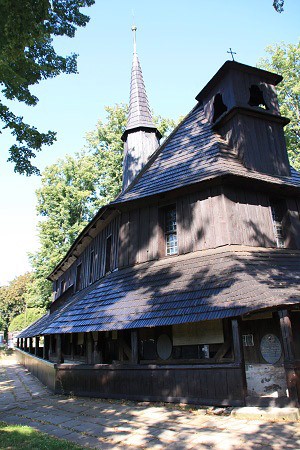 Dřevěný kostel v Broumově