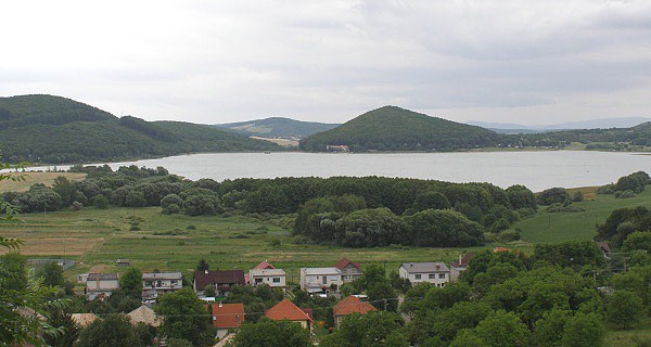 Pohled na přehradu Ružiná