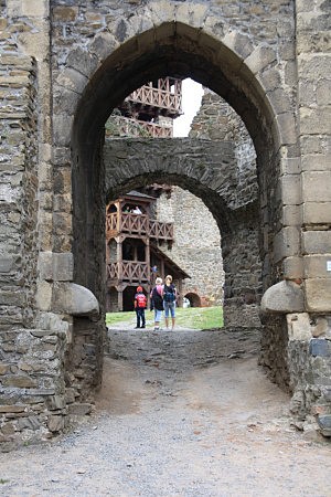 Jedna z bran hradu Helfštýn