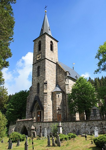 Horní Údolí, kostel