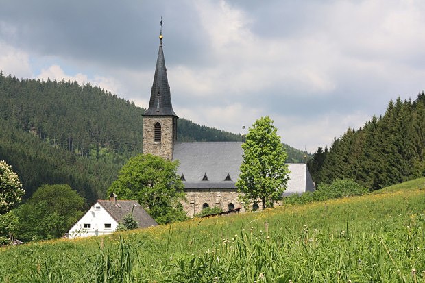 Horní Údolí, kostel sv. Jana Křtitele