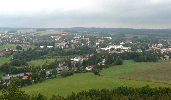 Hrádek, pohled na Seifhennersdorf