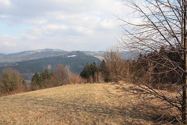 Pohled do údolí Vsetínské Bečvy