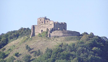 Kapušany - celkový pohled na hrad