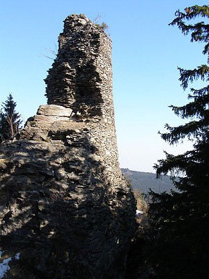 Torzo válcové věže