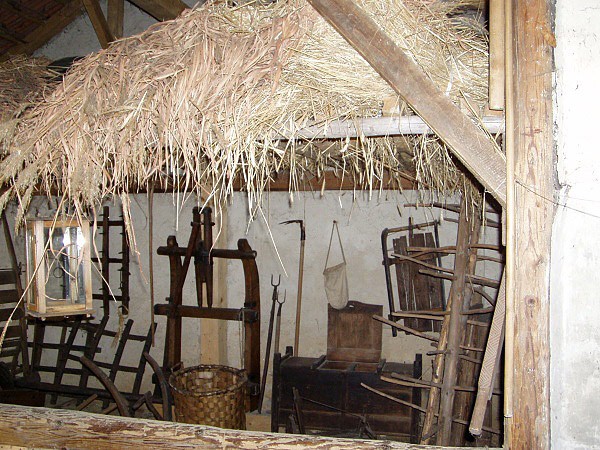 Kotulova dřevěnka, stodola