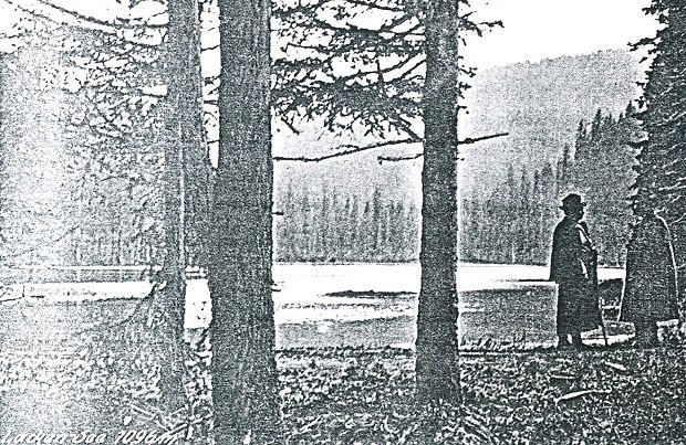 Jezero Laka v roce 1909