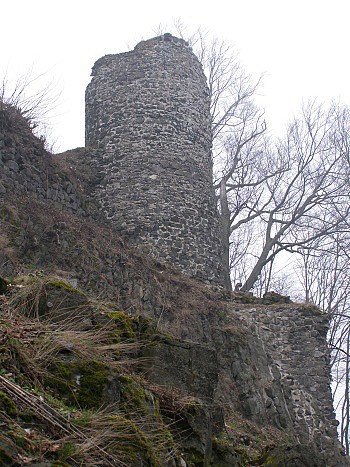 Válcová věž, hrad Kumburk