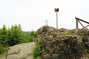 Vrchol Stropníku (855 m)