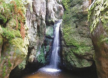 Malý Adršpašský vodopád