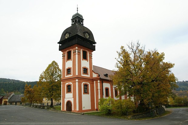 Vale - kostel Narozen sv. Jana Ktitele