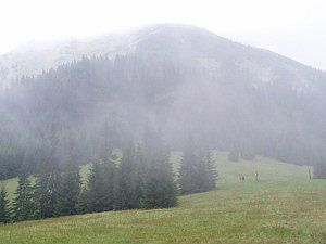Nízké Tatry v mlze