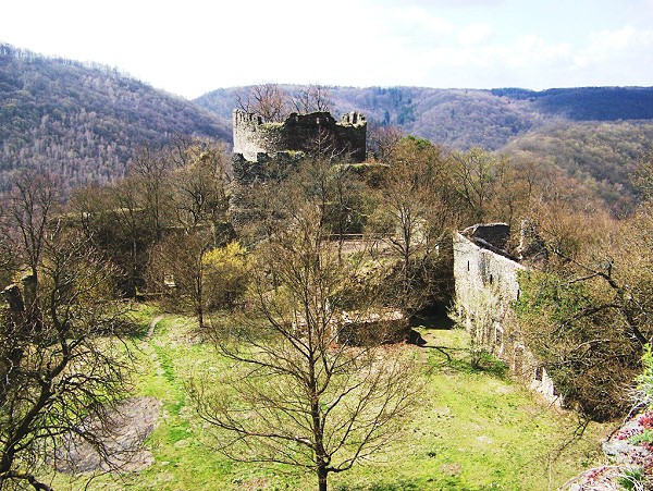 Vnitřní část hradu