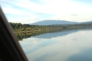 Oravská přehrada a Babí hora