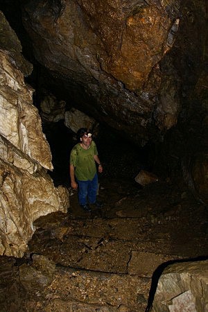 Sestup do jeskyně