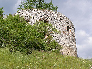 Bastión, Plavecký hrad