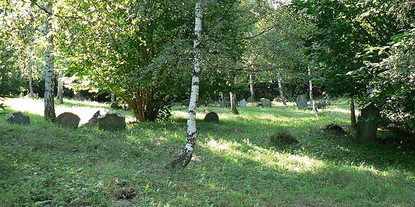 Židovský hřbitov, Podmokly