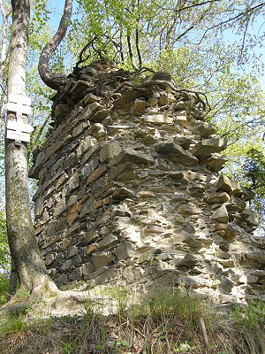 Ruiny hradu Puchart