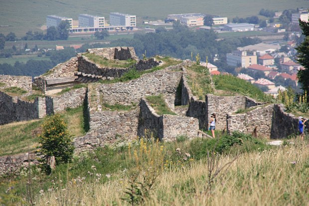 Horní hrad a Zvolen