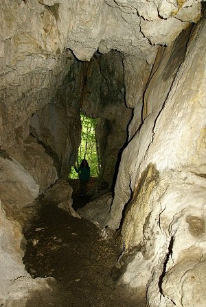 arnovsk jeskyn - na przkumu hlavn chodby