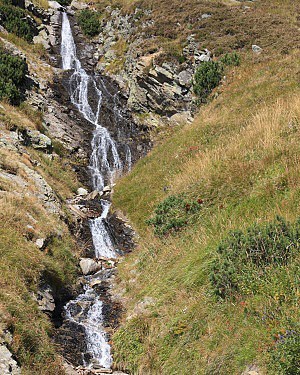 Šarafiový vodopád, Západní Tatry