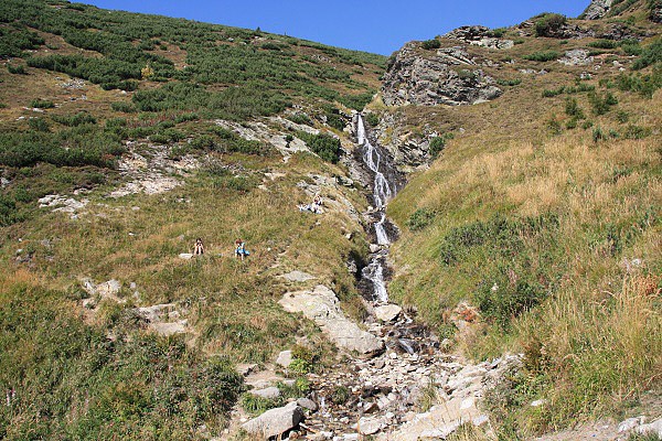 Šarafiový vodopád, Západní Tatry