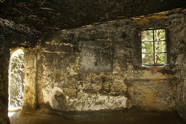 Samuelova jeskyně - hlavní obytná místnost