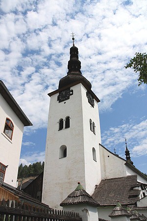 Věž kostela, Špania Dolina