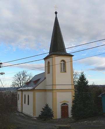 Dlažov, kostel sv. Antonína Paduánského