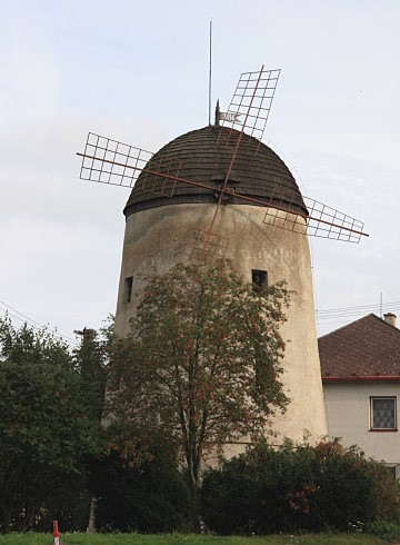 Větrný mlýn v Třebíči