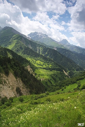 Pohled do Jižní Osetie
