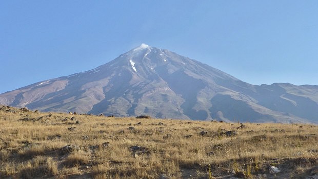 Mount Damavand z jihu