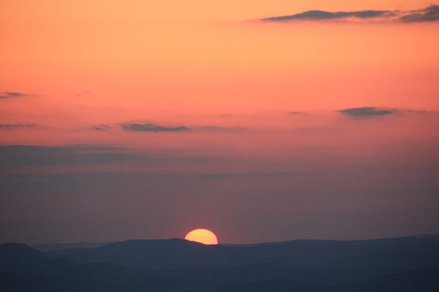 Západ Slunce, Považský Inovec