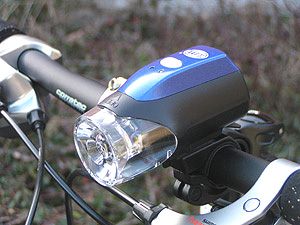 LED svítilna na kolo