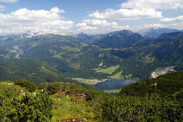 Letn vhled z vrcholu Backensteinu (1772 m)