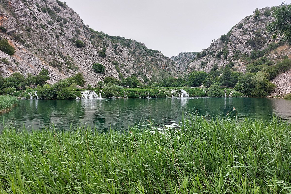 Vodopád Devaterac na řece Krupa