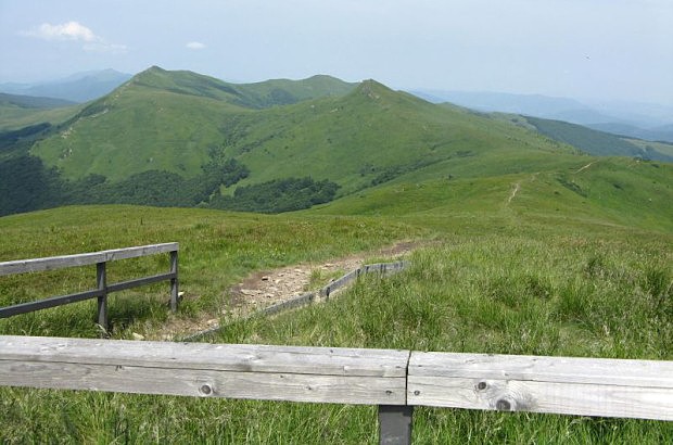 Pohled z Halicze na Tarnicu