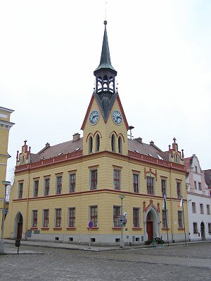 Centrum městečka Vidnava