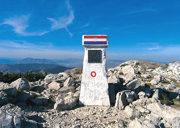 Dinara (Sinjal), nejvyšší hora Chorvatska