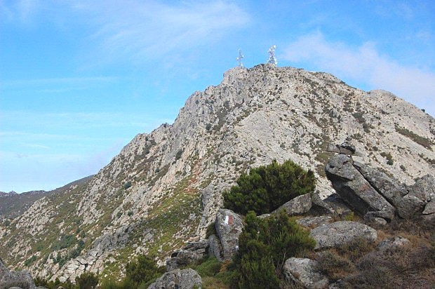 Nejvyšší bod ostrova Elba