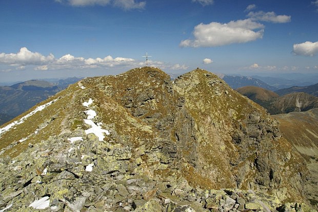 Geierhaupt (2417 m) - vrchol