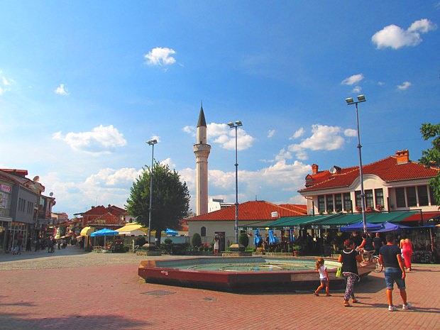 Ohrid - náměstí