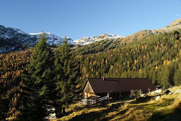 Lovecká chata Kaltherberghütte (1 608 m)