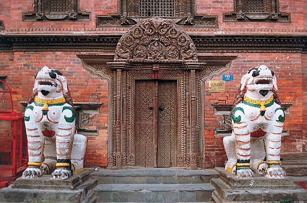 Káthmandu je plné paláců