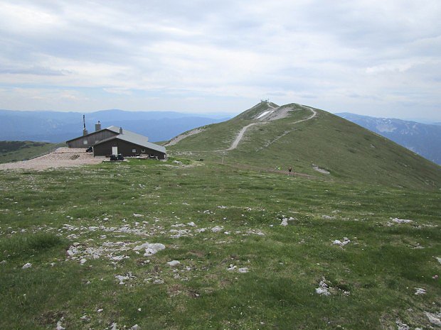 Chata Fischerhütte a vrchol Klosterwappen