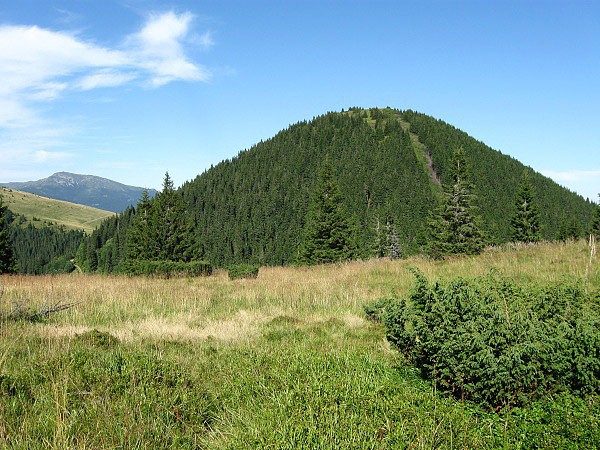 Hora Stoh z ukrajinsko-rumunské hranice