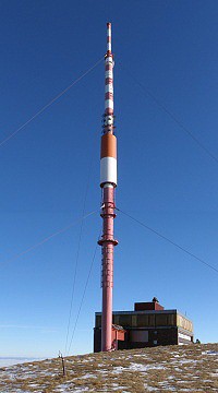 Vysílač na vrcholu